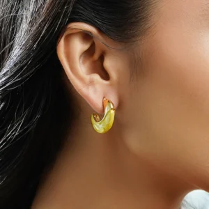 Rukmani Collections Beautiful Stylish Jewellery Comfortable Piercing Clip on Women Earrings Alloy Earring Set