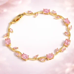 Pink colour bracelet